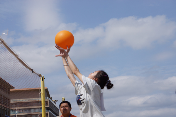 资源与环境学院2020年挑战杯气排球赛顺利举行